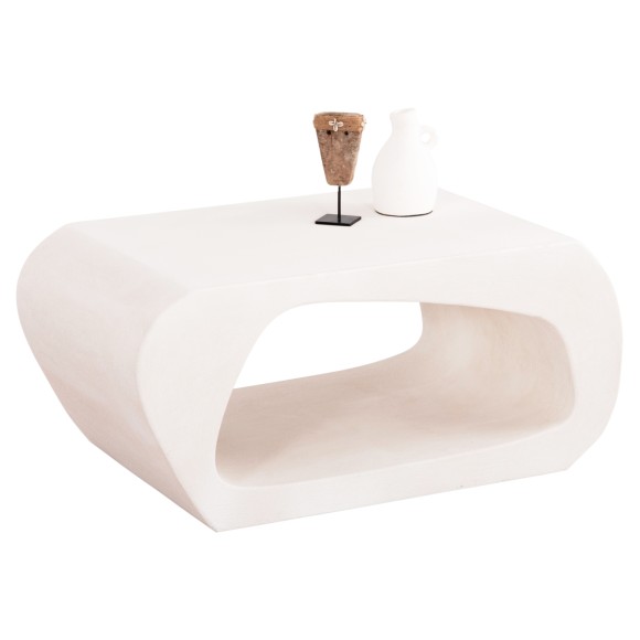 ΤΡΑΠΕΖΙ ΣΑΛΟΝΙΟΥ FB918071 MDF ΣΕ ΥΠΟΛΕΥΚΟ ΧΡΩΜΑ 100x60x45Υεκ.