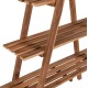 ΒΙΒΛΙΟΘΗΚΗ FB97895 TEAK ΞΥΛΟ ΣΕ ΦΥΣΙΚΟ ΧΡΩΜΑ 120x33x180Y εκ.