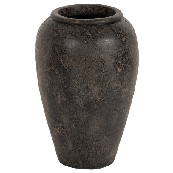 ΔΙΑΚΟΣΜΗΤΙΚΟ ΒΑΖΟ ΔΑΠΕΔΟΥ FB97933 ΤΕΡΑΚΟΤΑ ΣΕ ΜΑΥΡΗ ΑΠΟΧΡΩΣΗ Φ47x69Υ εκ.