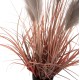 ΔΙΑΚΟΣΜΗΤΙΚΟ ΣΥΝΘΕΤΙΚΟ ΦΥΤΟ FB94015 ΣΕ ΓΛΑΣΤΡΑ ME GRASS+FEATHERS Φ14,5x12,5-86Υεκ.