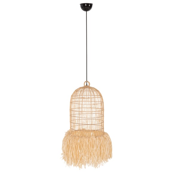 ΦΩΤΙΣΤΙΚΟ ΟΡΟΦΗΣ ΚΡΕΜΑΣΤΟ FB97889 ΙΝΕΣ ΦΥΛΛΩΝ ΦΟΙΝΙΚΑ ΣΕ ΦΥΣΙΚΟ ΧΡΩΜΑ Φ40x184Υ εκ.