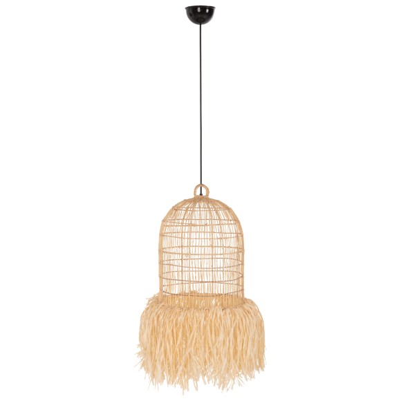 ΦΩΤΙΣΤΙΚΟ ΟΡΟΦΗΣ ΚΡΕΜΑΣΤΟ FB97891 ΙΝΕΣ ΦΥΛΛΩΝ ΦΟΙΝΙΚΑ ΣΕ ΦΥΣΙΚΟ ΧΡΩΜΑ Φ30x163Υεκ.