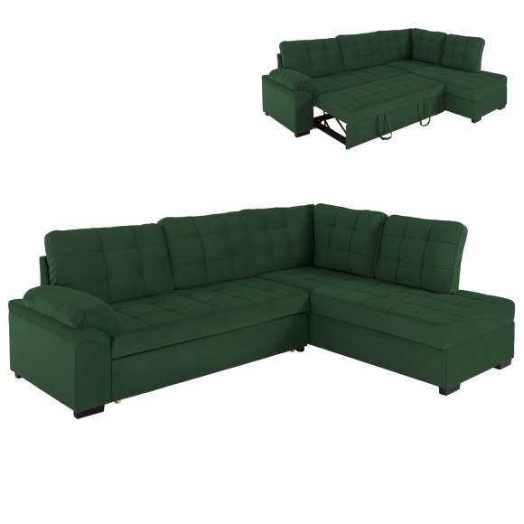 ΚΑΝΑΠΕΣ ΚΡΕΒΑΤΙ FB93144.05R ΔΕΞΙΑ ΓΩΝΙΑ ΚΥΠΑΡΙΣΣΙ ΒΕΛΟΥΔΟ 250x80-180x73-88Υεκ.