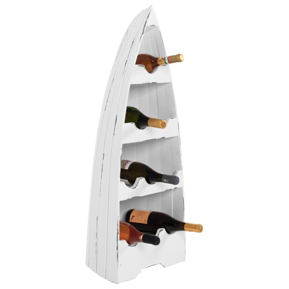 ΚΑΘΕΤΗ ΚΑΒΑ ΜΠΟΥΚΑΛΙΩΝ 10 ΘΕΣΕΩΝ ΣΕ ΣΧΗΜΑ ΒΑΡΚΑΣ ΑΠΟ ΜΑΟΝΙ FB99493 36x26x92,5 εκ.