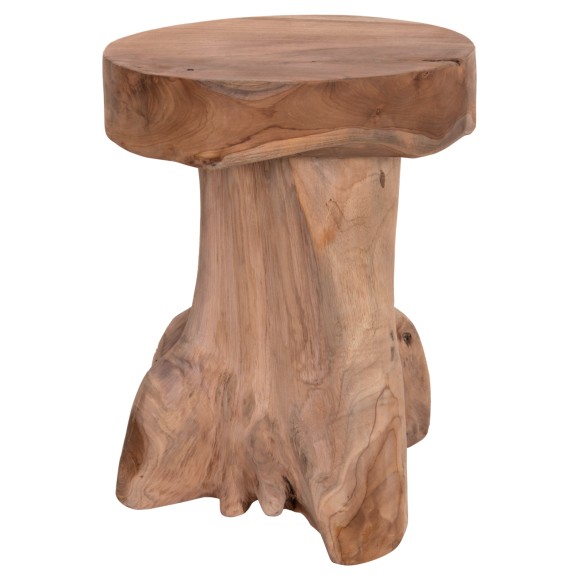 ΒΟΗΘΗΤΙΚΟ ΤΡΑΠΕΖΑΚΙ FB99351.11 ΜΑΣΙΦ ΞΥΛΟ ΤEAK ΦΥΣΙΚΟ Φ35X45Yεκ.