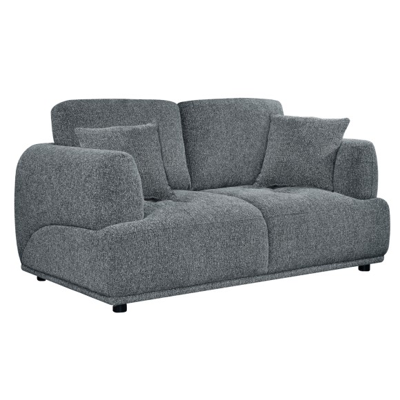 ΚΑΝΑΠΕΣ 2-ΘΕΣΙΟΣ FB93330.01 ΓΚΡΙ ΥΦΑΣΜΑ 168x94x88Υεκ.