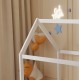 ΚΡΕΒΑΤΙ ΠΑΙΔΙΚΟ FB9678.03 τ.MONTESSORI ΞΥΛΟ ΠΕΥΚΟ ΛΕΥΚΟ- 140x70εκ