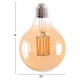 ΛΑΜΠΤΗΡΑΣ GLOBO LED FILAMENT 12W E27 3000K ΧΡΥΣΟ FB94049.02