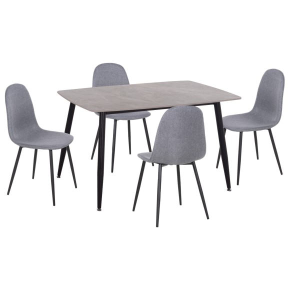 ΣΕΤ ΤΡΑΠΕΖΑΡΙΑΣ 5ΤΜΧ FB921068.03 ΚΕΡΑΜΙΚΟ TOP ΓΚΡΙ ΜΑΡΜΑΡΟ--ΓΚΡΙ ΥΦΑΣΜΑ