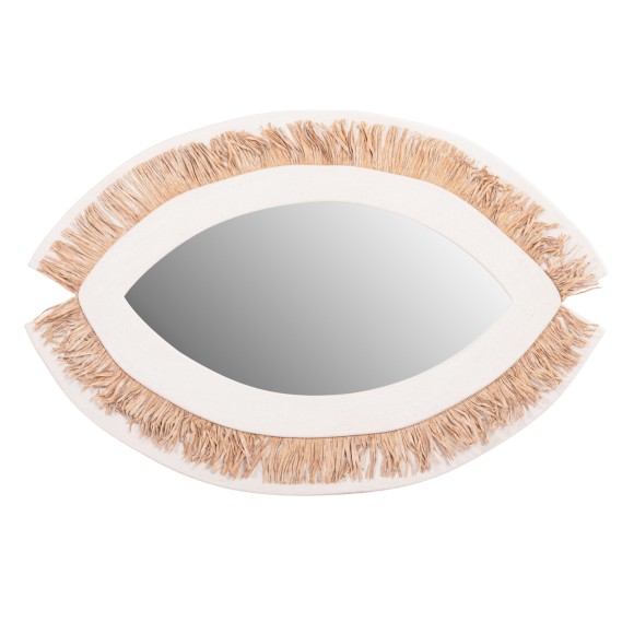 ΚΑΘΡΕΠΤΗΣ ΤΟΙΧΟY FB94529 MDF ΥΠΟΛΕΥΚΟ-ΔΙΑΚΟΣΜΗΣΗ ΣΕ ΜΠΕΖ 81x1,8x54Υεκ.