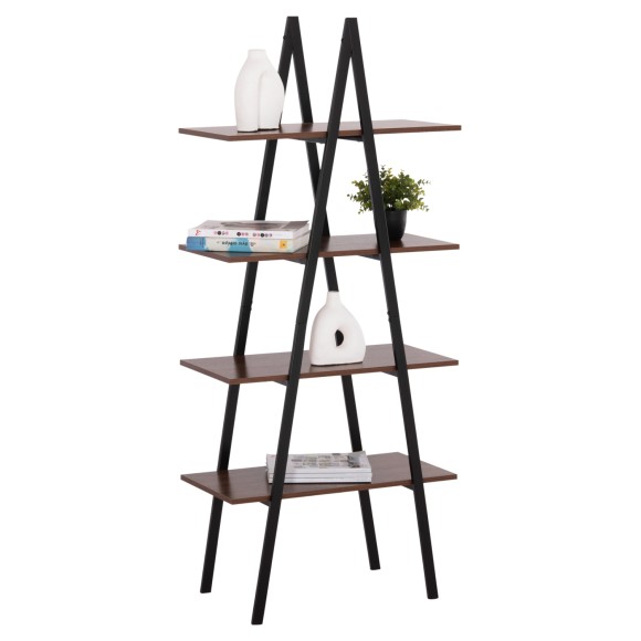 ΡΑΦΙΕΡΑ FB918073.04 ΜΑΥΡΟΣ ΜΕΤΑΛΛΙΚΟΣ ΣΚΕΛΕΤΟΣ-ΜΕΛΑΜΙΝΗ ΚΑΡΥΔΙ 71x38x165Υεκ.