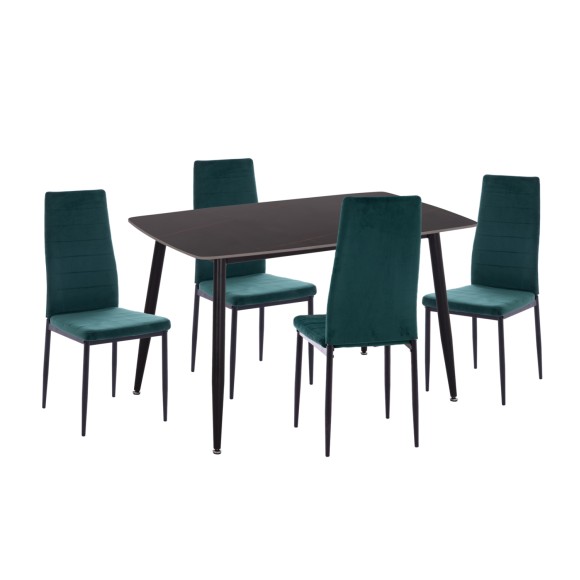 ΣΕΤ ΤΡΑΠΕΖΑΡΙΑΣ 5ΤΜΧ FB921265.02 ΚΕΡΑΜΙΚΟ TOP ΜΑΥΡΟ ΜΑΡΜΑΡΟ--ΒΕΛΟΥΔΟ ΚΥΠΑΡΙΣΣΙ