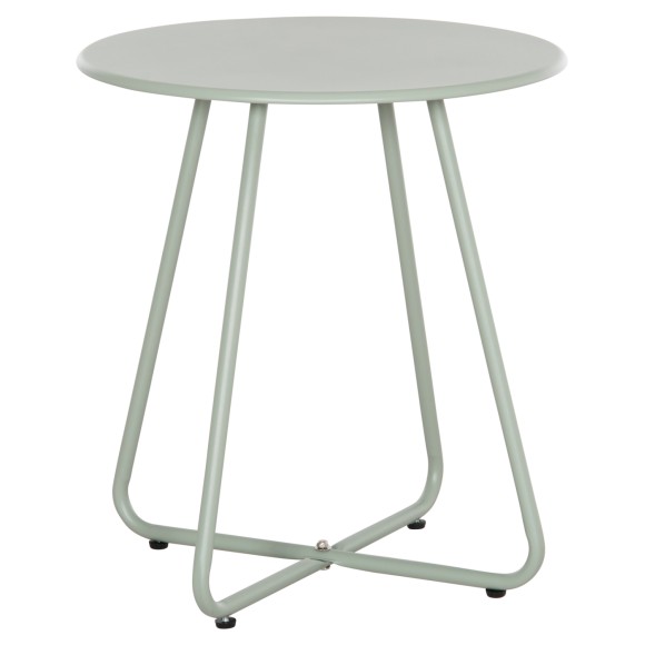 ΒΟΗΘΗΤΙΚΟ ΤΡΑΠΕΖΑΚΙ ΜΕΤΑΛΛΙΚΟ ΣΤΡΟΓΓΥΛΟ FB96271.06 ΦΥΣΤΙΚΙ Φ45x50Υεκ