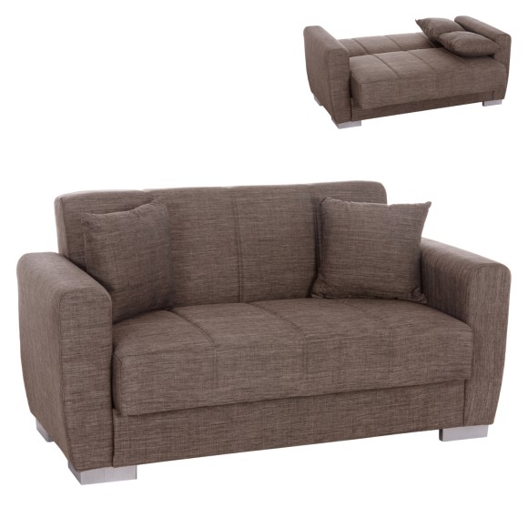 ΚΑΝΑΠΕΣ ΚΡΕΒΑΤΙ ΔΙΘΕΣΙΟΣ ΚΑΦΕ FB93241.02 153x87x77 εκ.