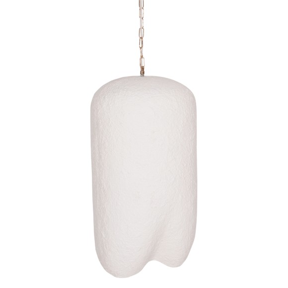 ΦΩΤΙΣΤΙΚΟ ΟΡΟΦΗΣ ΚΡΕΜΑΣΤΟ FB94704.02L--FIBER CEMENT ΛΕΥΚΟ 35x35x67Υεκ