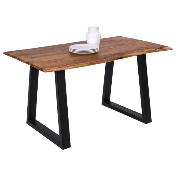 ΤΡΑΠΕΖΙ ΤΡΑΠΕΖΑΡΙΑΣ FB98163.11 ΞΥΛΟ ΑΚΑΚΙΑΣ ΣE ΦΥΣΙΚΟ 140x80x77Υ