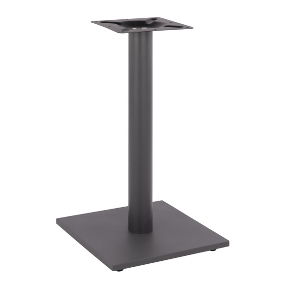 ΒΑΣΗ ΜΕΤΑΛΛΙΚΗ ΓΚΡΙ 40X40X72Υεκ. ΜΕ ΡΕΓΟΥΛΑΤΟΡΟΥΣ FB9421.20