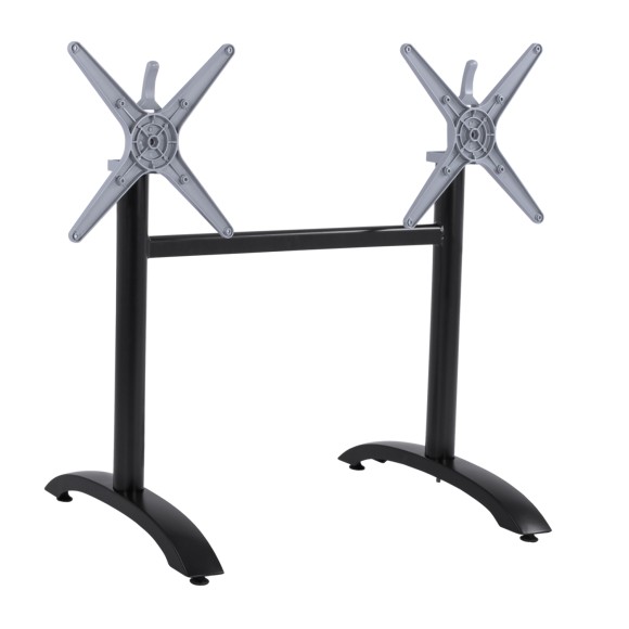 ΒΑΣΗ ΑΛΟΥΜΙΝΙΟΥ ΔΙΣΤΗΛΗ FB9468.01 ΜΑΥΡΟ ΜΑΤ 78X59,5X73Υ εκ.