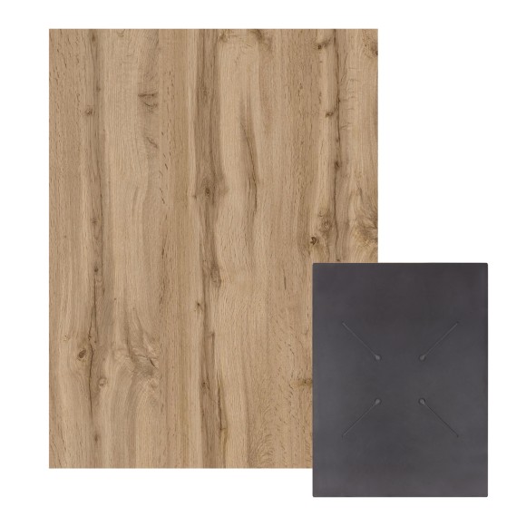 ΕΠΙΦΑΝΕΙΑ ΤΡΑΠΕΖΙΟΥ HPL ΟΡΘΟΓΩΝΙΑ FB96350.36 SONAMA OAK 60x80εκ. - 2τμχ