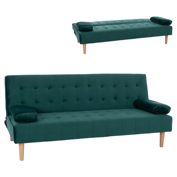 ΚΑΝΑΠΕΣ ΚΡΕΒΑΤΙ WANDA FB93149.13 ΜΕ ΒΕΛΟΥΔΟ ΚΥΠΑΡΙΣΣΙ 188X83X83Y εκ.