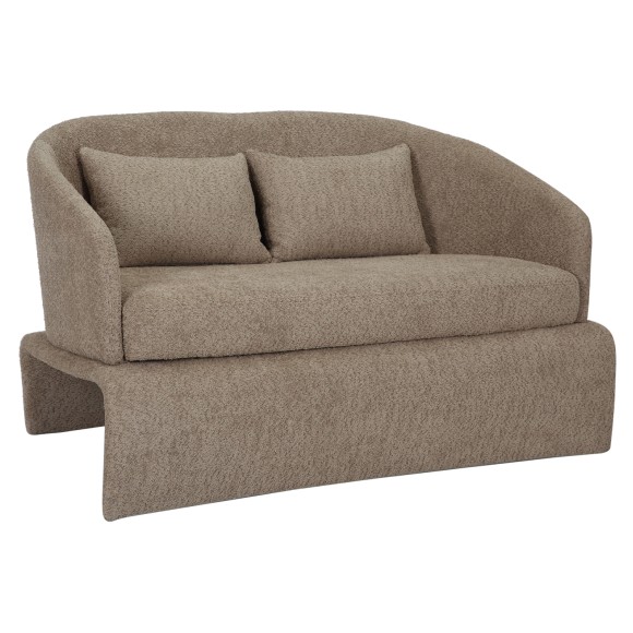 ΚΑΝΑΠΕΣ ΔΙΘΕΣΙΟΣ FB99678.03 ΜΠΕΖ ΜΠΟΥΚΛΕ ΥΦΑΣΜΑ-ΜΕΤΑΛΛΙΚΟΣ ΣΚΕΛΕΤΟΣ 128x72x74Υεκ.