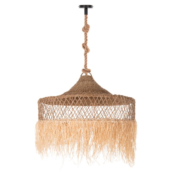 ΣΕΤ ΦΩΤΙΣΤΙΚΟ ΟΡΟΦΗΣ ΚΡΕΜΑΣΤΟ FB911918 ΣΧΟΙΝΙ ΚΑΙ ΙΝΕΣ ΦΟΙΝΙΚΑ-SEAGRASS Φ123Χ223Υεκ.