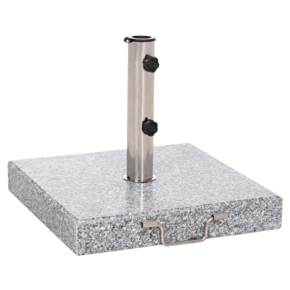 ΒΑΣΗ ΟΜΠΡΕΛΑΣ ΓΡΑΝΙΤΗ 40KG ΜΕ ΧΕΡΟΥΛΙ & ΡΟΔΕΣ FB96564--ΣΩΛΗΝΑΣ ΔΙΑΜΕΤΡΟΥ Φ48