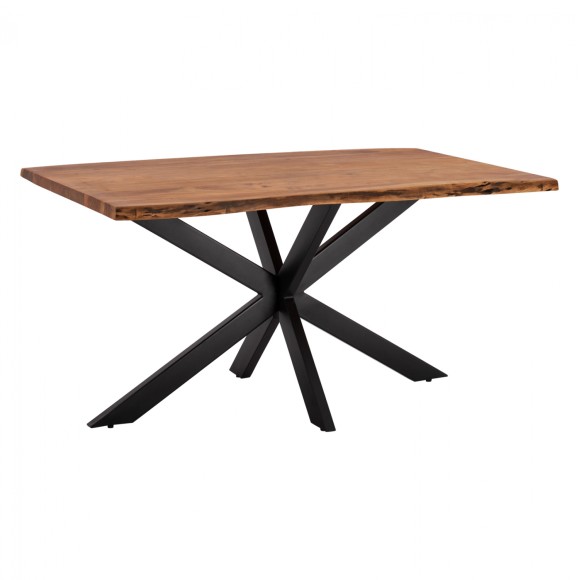 ΤΡΑΠΕΖΙ ΤΡΑΠΕΖΑΡΙΑΣ 3,5 ΠΑΧΟΣ ΜΑΣΙΦ ΑΚΑΚΙΑΣ FB98481.11 160x90x77Υ εκ.