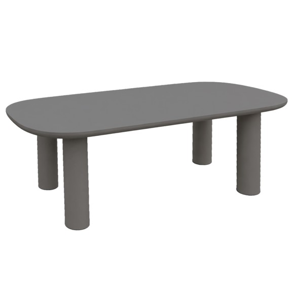 ΤΡΑΠΕΖΙ ΤΡΑΠΕΖΑΡΙΑΣ FB96597.01 ΓΚΡΙ FIBER CEMENT 200x100x75Υεκ