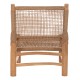 ΚΑΡΕΚΛΑ FB95986 ΞΥΛΟ TEAK ΣΕ ΦΥΣΙΚΟ ΚΑΙ ΣΥΝΘΕΤΙΚΟ RATTAN 63x77x77Υεκ.