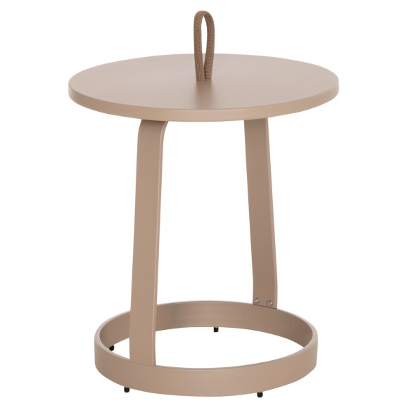 ΤΡΑΠΕΖΙ ΒΟΗΘΗΤΙΚΟ ΕΞ.ΧΩΡΟΥ FB96432.03 ΑΛΟΥΜΙΝΙΟ & ΣΧΟΙΝΙ ΚΑΠΟΥΤΣΙΝΟ Φ47x53Υεκ