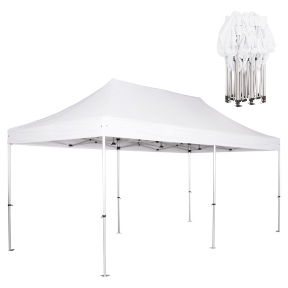 GAZEBO ΕΠΑΓΓΕΛΜΑΤΙΚΟ ΒΑΡΕΩΣ ΤΥΠΟΥ CRESSEN FB96306 ΠΤΥΣΣΟΜΕΝΟ ΑΛΟΥΜΙΝΙΟΥ 3x4,5x3,4Y