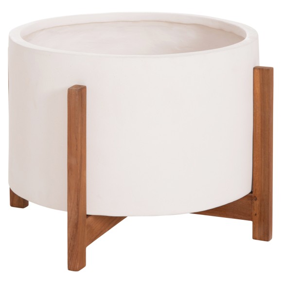 ΓΛΑΣΤΡΑ ΕΣΩΤ.ΧΩΡΟΥ FB94682.02L FIBER CEMENT ΛΕΥΚΟ-TEAK ΒΑΣΗ Φ50x35Υεκ