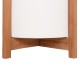 ΓΛΑΣΤΡΑ ΕΣΩΤ.ΧΩΡΟΥ FB94682.02M FIBER CEMENT ΛΕΥΚΟ-TEAK ΒΑΣΗ Φ40x39Υεκ