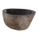 ΝΙΠΤΗΡΑΣ STONE SINK ΛΑΞΕΥΜΕΝΗ ΠΕΤΡΑ ΓΚΡΙ ΧΡΩΜΑ 40x40x20Yεκ.FB97807