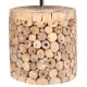 ΕΠΙΤΡΑΠΕΖΙΟ ΚΥΛΙΝΔΡΙΚΟ ΦΩΤΙΣΤΙΚΟ FB94427 DRIFTWOOD & ΜΠΕΖ ΚΑΠΕΛΟ Φ24.5x45Υεκ.