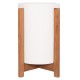 ΓΛΑΣΤΡΑ ΕΣΩΤ.ΧΩΡΟΥ FB94682.02S FIBER CEMENT ΛΕΥΚΟ-TEAK ΒΑΣΗ Φ33x42Υεκ