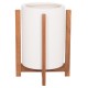 ΓΛΑΣΤΡΑ ΕΣΩΤ.ΧΩΡΟΥ FB94682.02S FIBER CEMENT ΛΕΥΚΟ-TEAK ΒΑΣΗ Φ33x42Υεκ