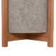 ΓΛΑΣΤΡΑ ΕΣΩΤ.ΧΩΡΟΥ FB94682.03M FIBER CEMENT ΓΚΡΙ-TEAK ΒΑΣΗ Φ40x39Υεκ