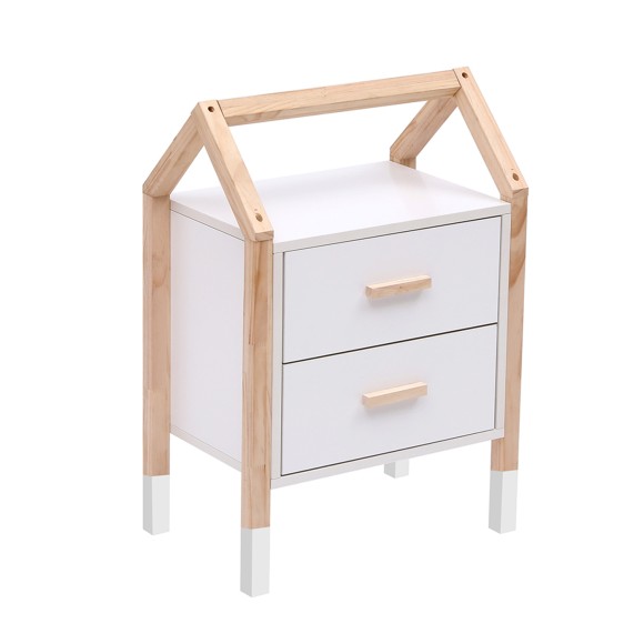 ΚΟΜΟΔΙΝΟ ΠΑΙΔΙΚΟ FB92489.03 ΛΕΥΚΗ ΜΕΛΑΜΙΝΗ-ΠΕΥΚΟ ΣΕ ΦΥΣΙΚΟ 46x30x67Υεκ.