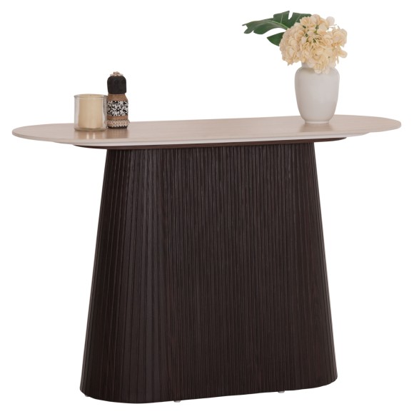 ΚΟΝΣΟΛΑ FB918323 ΚΕΡΑΜΙΚΟ TOP ΟΨΗ ΤΡΑΒΕΡΤΙΝΑΣ-MDF ΒΑΣΗ 120x40x78Υεκ.