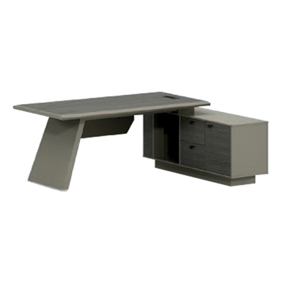 ΓΡΑΦΕΙΟ ΕΠΑΓΓΕΛΜΑΤΙΚΟ 196Χ150Χ75Υ εκ. ΑΝΑΣΤΡΕΨΙΜΗ ΓΩΝΙΑ ΣΤΑΧΤΙ ΜΟΚΑ FB92115