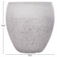ΣΕΤ 3ΤΜΧ ΓΛΑΣΤΡΕΣ FB94718 FIBERCLAY ΛΕΥΚΟ Φ55x54Υεκ