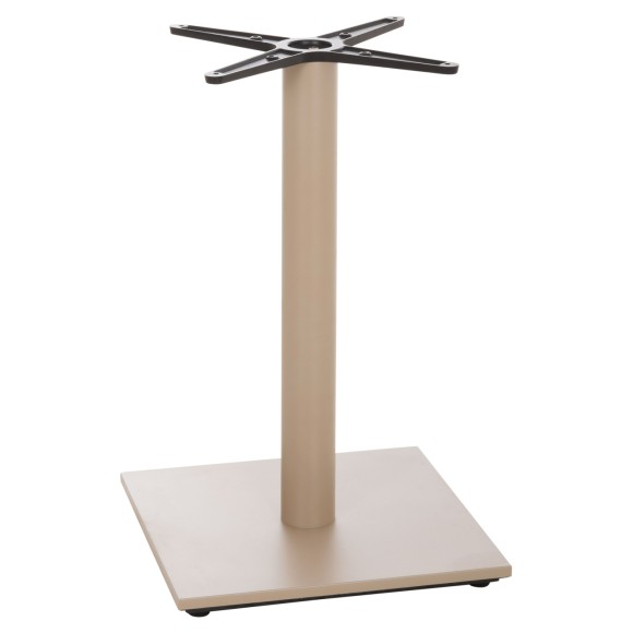 ΒΑΣΗ ΤΡΑΠΕΖΙΟΥ FB9438.25 ΜΕΤΑΛΛΟ ΚΑΠΟΥΤΣΙΝΟ ΜΑΤ-ΡΕΓΟΥΛΑΤΟΡΟΙ 46x46x72Yεκ.