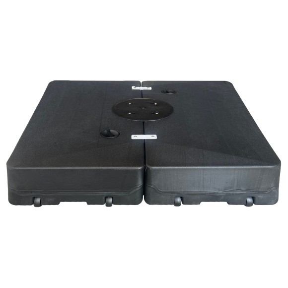 ΒΑΣΗ ΟΜΠΡΕΛΑΣ FB96608 ΠΟΛΥΑΙΘΥΛΕΝΙΟΥ ΣΕ ΜΑΥΡΟ ΧΡΩΜΑ 98x98x18Υεκ.