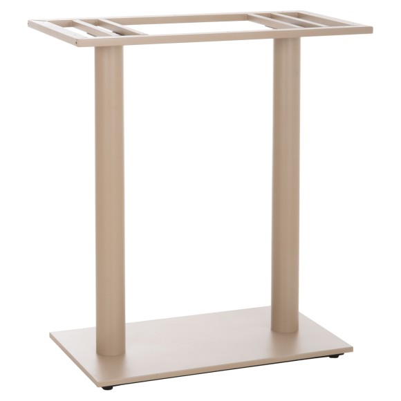 ΒΑΣΗ ΤΡΑΠΕΖΙΟΥ ΜΠΑΡ ΔΙΣΤΗΛΗ ΜΕΣ.ΥΨΟΥΣ FB9478.25 ΜΕΤΑΛΛΟ ΚΑΠΟΥΤΣΙΝΟ ΜΑΤ 80x40x90Υεκ