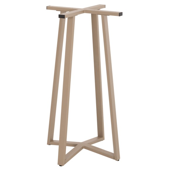 ΒΑΣΗ ΤΡΑΠΕΖΙΟΥ ΜΠΑΡ ΜΕΣΑΙΟΥ ΥΨΟΥΣ FB9477.25 ΜΕΤΑΛΛΟ ΚΑΠΟΥΤΣΙΝΟ 50x50x90Υεκ.