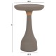 ΒΟΗΘΗΤΙΚΟ ΤΡΑΠΕΖΙ ΓΙΑ ΛΑΜΠΑΤΕΡ FB918170.03 FIBER CEMENT ΓΚΡΙ Φ41x62Υεκ.