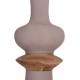 ΔΙΑΚΟΣΜΗΤΙΚΟ ΒΑΖΟ ΔΑΠΕΔΟΥ FB94660.05L FIBER CEMENT TAUPE--ΞΥΛΟ ΤΕΑΚ Φ45x172Υεκ