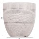 ΣΕΤ 4ΤΜΧ ΓΛΑΣΤΡΕΣ ΣΤΡΟΓΓΥΛΕΣ FB94719 FIBERCLAY-ΧΡΩΜΑ CEMENT Φ44x43Υεκ
